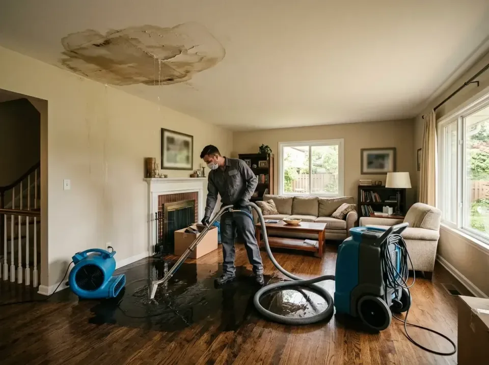 attic-pipe-burst-ceiling-drip-008 — frequently asked questions, Water Damage Restoration & Carpet Care in Millville, NJ